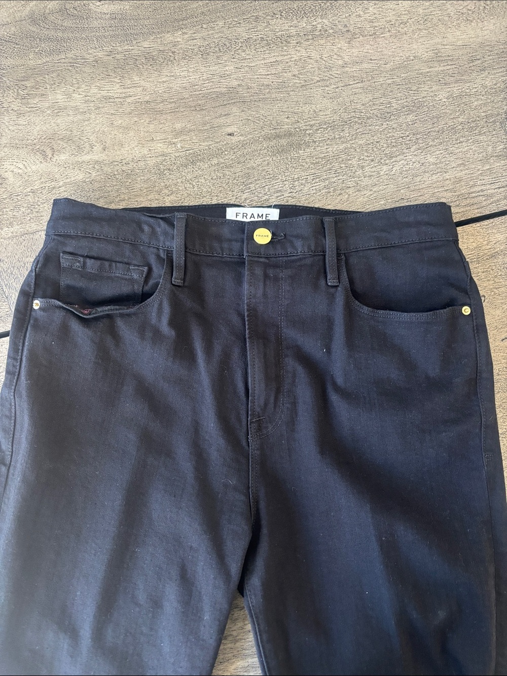 Frame Denim Black Women's Jeans - Picture 4 of 9